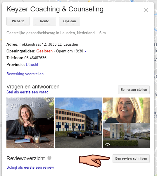 review schrijven
